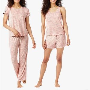 Lucky Brand 4 piece pajama set